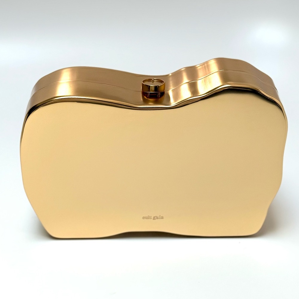 Cult Gaia Reina Clutch in Brushed Brass — $898 NWT - Picture 9 of 15